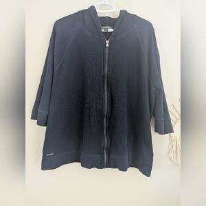 L-RL Ralph Lauren Active Hooded Plus Size 100% Cotton Women's Jacket